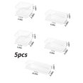 thumbnail image 3 of Simple Transparent Drawer Divider Storage Box For Stationery, Books, Cosmetics, Free Combination Organizer Container, 3 of 5