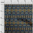 thumbnail image 1 of oneOone Cotton Poplin Fabric Swirl Ikat Print Fabric By Yard 56 Inch Wide, 1 of 4