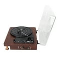 thumbnail image 1 of Tourne-Disque, Phonographe Tourne-Disque 3 Vitesses 100-240V Rétro Multi-Fonction pour Tablette pour Téléphone Prise US, 1 of 8