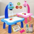thumbnail image 2 of MesaSe Mini LED Projector Drawing Board Art Drawing Table Kids Painting Board Baby Learning Draw Paint Tools Children Educational Toy, 2 of 11