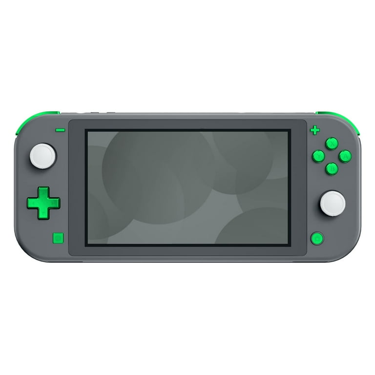 eXtremeRate Chrome Green Glossy Replacement ABXY Home Capture Plus