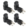 thumbnail image 1 of Convertidor 5-15P A IEC320 C13, Adaptador De Enchufe De Alimentación De Extensión PDU Macho A Hembra De 90 Grados Plug And Play Enchufe De EE. UU. UU. Estándar De 125 V Para, 1 of 7