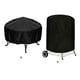 thumbnail image 5 of Inteprter Cubierta para estufa de barbacoa al aire libre, protección solar multiusos, cubiertas para horno, tela antipolvo, Protector para Decoración del hogar Negro/Plata 77*70 CM, 5 of 6