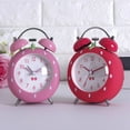 thumbnail image 6 of Strawberry Shape Loud Twin Bells Alarm Clock For Kids Seniors with Quiet Quartzs Night Light Bedroom Living Room Decors, 6 of 8