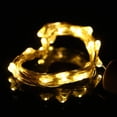 thumbnail image 3 of Mini luces de cadena de hadas Bling Bling 20 LED corcho para botella de vino impermeables, 3 of 9