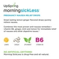 UpSpring Morning SickLess Nausea Relief Drops with B6, Ginger, Mint