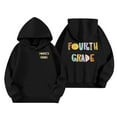 thumbnail image 5 of Back To School Teacher Hoodies for Women 2025 Fall Winter Long Sleeve Hooded Sweatshirt with Pockets Pullover Tops, 5 of 6