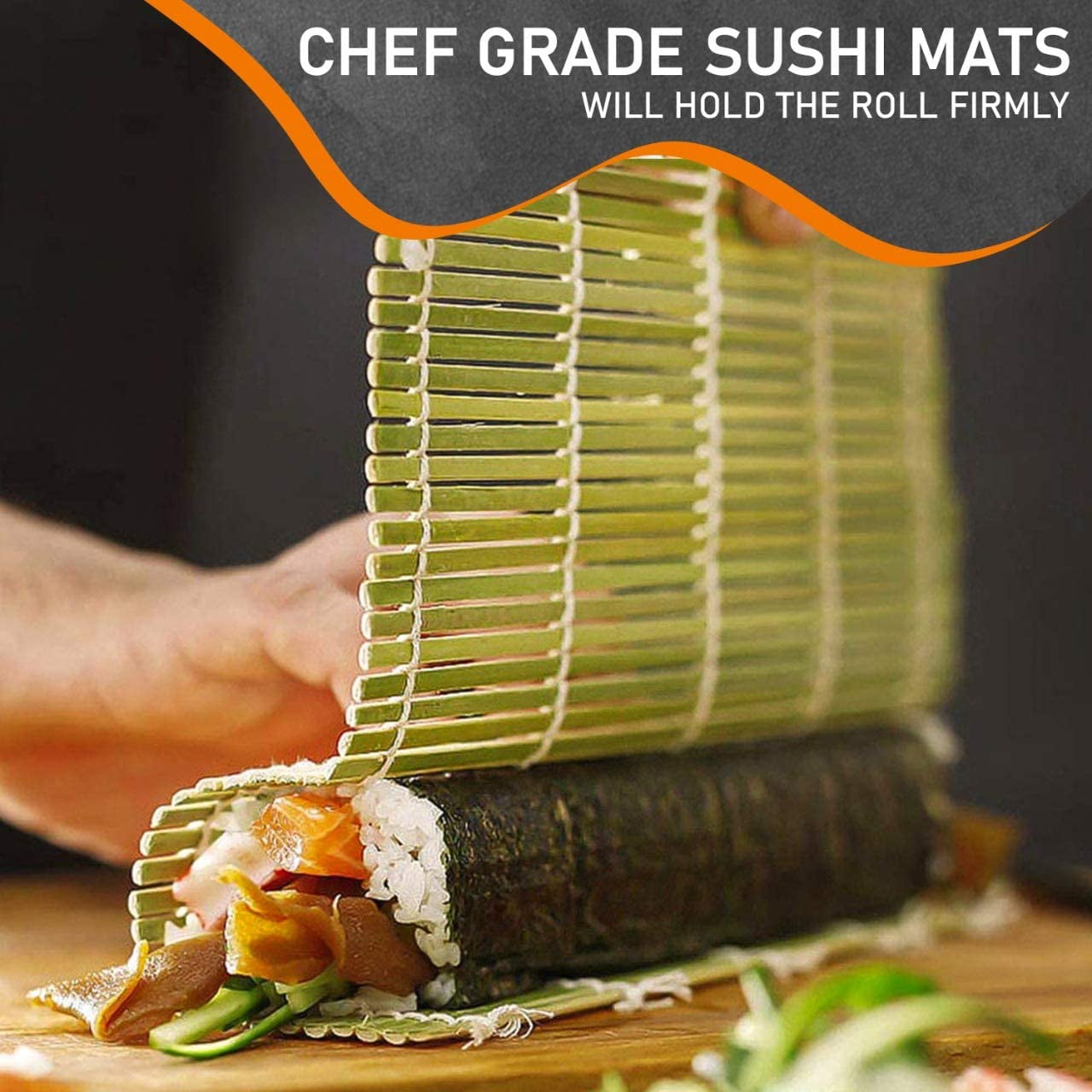 HEKAMOVE: Sushi Making Kit, Sushi Mat