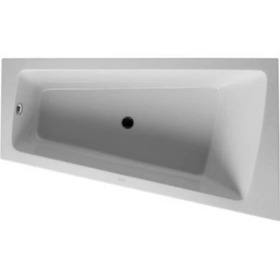 Duravit 700265000000090 Paiova 66-7/8" Acrylic Soaking Bath Tub For Corner Right
