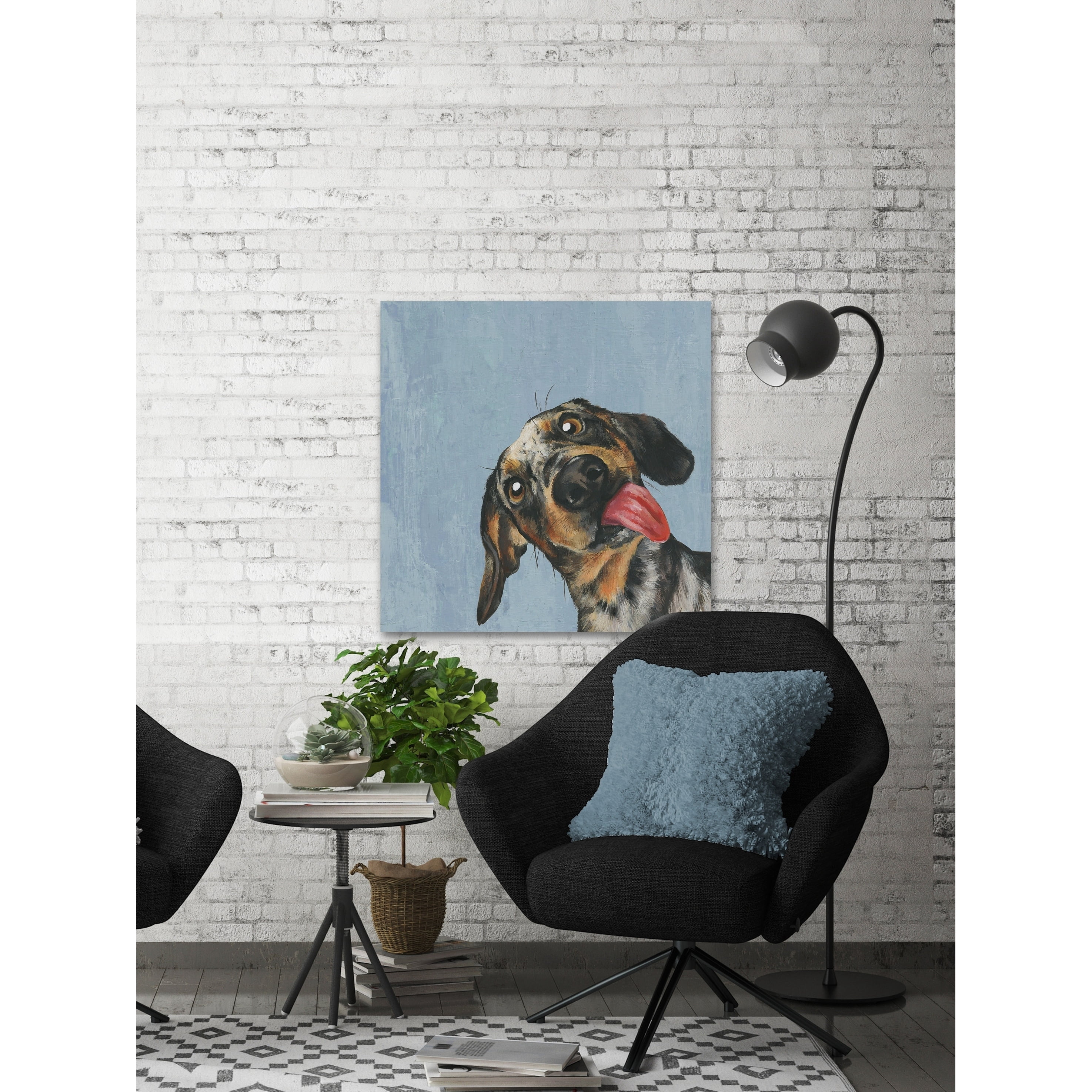 Marmont Hill "Bare Sided Shot" Painting Print on Wrapped Canvas