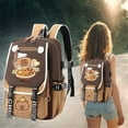 thumbnail image 1 of Kawaii Backpack School Capybara Cute Bag Preppy Bag Aesthetics School Backpack Cute Backpack School Backpack School Backpack,1*Backpack Clearance, 1 of 9