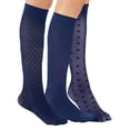 thumbnail image 3 of Stylish Compression Knee Highs, 3 of 9