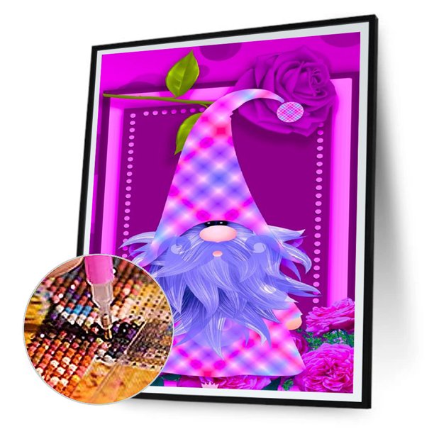 Cuadros Decorativos Colorful Rose Goblin 5D DIY Diamond Painting Kits Full Round Drill Decor (B5677) Tmvgtek embutido en tela