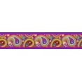thumbnail image 2 of IBA Indianbeautifulart Purple Artistic Paisley Ribbon&nbsp;Trim&nbsp;Tape Fabric Laces For Crafts Printed Velvet&nbsp;Trim&nbsp;9 Yards Sewing Accessories 3 Inches, 2 of 2