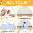 thumbnail image 3 of Billuyoard Almohadilla autoadhesiva para entrenamiento de perros con clip de pared que evita marcas de levantamiento con fijador. Clip Suministros para perros, 3 of 6
