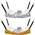 thumbnail image 1 of Hamaca Colgante para Gatos Jetec Reversible Suave y Transpirable 2 piezas, 1 of 7