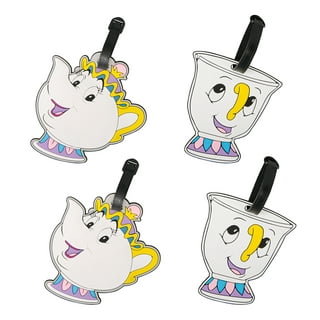 Beauty and the Beast Ms. Pots and Chip Straw Cover Fast -  in