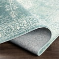 thumbnail image 4 of Surya Bodrum BDM-2336 94 x 120" Rectangle Fabric Rug in Sky Blue/Navy/Green, 4 of 8