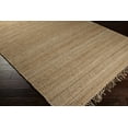 Hauteloom Oaks Solid Sea Grass Jute Rug Natural Fiber Area Rug