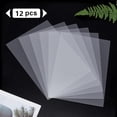 thumbnail image 6 of 12pcs 5 x 7 Inches Transparent Acrylic Sheet 1mm Thick Clear Acrylic Panel Picture Frames Glass Replacement for Picture Frame Windows Frame DIY Craft Projects DIY, 6 of 7