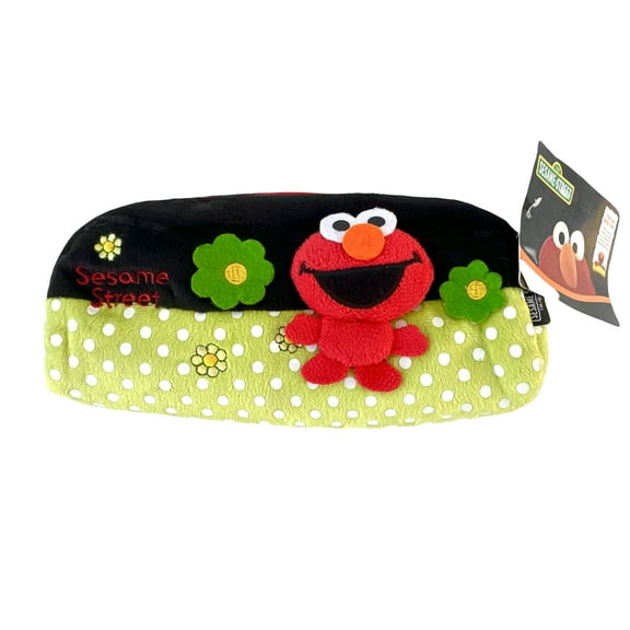 Sesame Street Elmo Pouch Bag - Pouch With Elmo Plush Pencil Bag