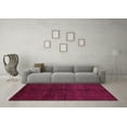 thumbnail image 3 of Ahgly Company Indoor Square Abstract Purple Modern Area Rugs, 5' Square, 3 of 4