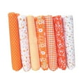thumbnail image 1 of 7pcs Cotton Cloth Textile Craft Fabric Bundle Patchwork Fabric Bundles Fabric DIY Sewing Quilting Floral Pattern, 1 of 7