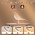 thumbnail image 5 of 3 Colors Magpie Bird Night Lights Touch-Control LED Lamp USB Rechargeable Table Lamps Versatile for All Rooms Decoration, 5 of 13