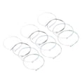thumbnail image 1 of Violin String Accessory, 12Pcs Easy To Install Violin String Set 3 Set Silver Fine Workmanship  For 1/4, 1 of 8