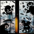 thumbnail image 4 of Pegatina electrostática para ventana de Halloween, fantasma gigante, monstruo, fantasma, sombra, bruja, murciélago de la muerte, esqueleto, Helloween, decoración de fiesta, 4 of 4