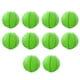 thumbnail image 1 of Grass Green Paper lanterns, diy round lanterns suitable for weddings, 1 of 5