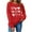 Red, variant on TKYCMSUAKI Women Plus Size Valentines Sweatshirts Long Sleeve Round Neck Tops Love Heart Pullover Sweatshirt Gifts for Her Spring Summer Clothing