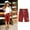 Red, variant on FAHXNVB Girls Bermuda Shorts Cotton Linen Drawstring Casual Breathable Elastic Waist Loose Fit Athletic Shorts Summer Solid Color Fashion Shorts with Pockets 4-14 Years