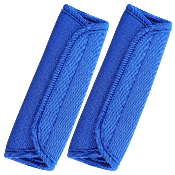 Soimiss 2Pcs Blue Luggage Handle Covers Neoprene Sleeves for Suitcase Grip and Travel Convenience