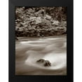 thumbnail image 2 of Audit, Lisa 12x14 Black Modern Framed Museum Art Print Titled - Nooksack River North Cascades, 2 of 5