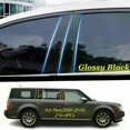 thumbnail image 1 of Car PC Material Pillar Post Cover Door Trim Window Molding Sticker Plate For Ford Taurus(2015-2020)/FLEX(2009-2014), 1 of 5
