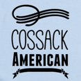 thumbnail image 2 of CafePress - Cossack American Body Suit - Baby Light Bodysuit, Size Newborn - 24 Months, 2 of 4