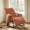 Brown, variant on Flannel Recliner Pad for Chair Seat and Backrest Cushion Set | Warm Soft Thickened Cover for Home Office Nap | Rocking Chair Cushion with Full Coverage Non-Slip Design