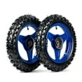 thumbnail image 4 of SUNQIAO Front and Rear Rim Wheel Kit PW50 PY50 PEEWEE50 50CC Pair of Rim Tire Dirt Bikes ATV Motocross Brake Wheel Assembly Replacement (Blue), 4 of 4