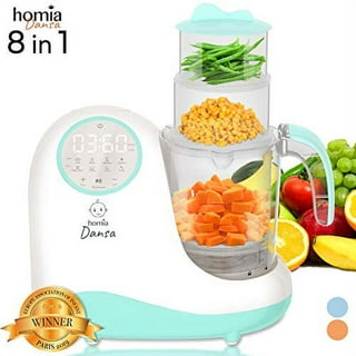  TLGREEN Baby Food Maker Steamer and Blender, Baby Puree Maker  with Self Cleans, Baby Food Warmer Mills Machine, Auto Cooking & Grinding, Anti Waterproof Drying System