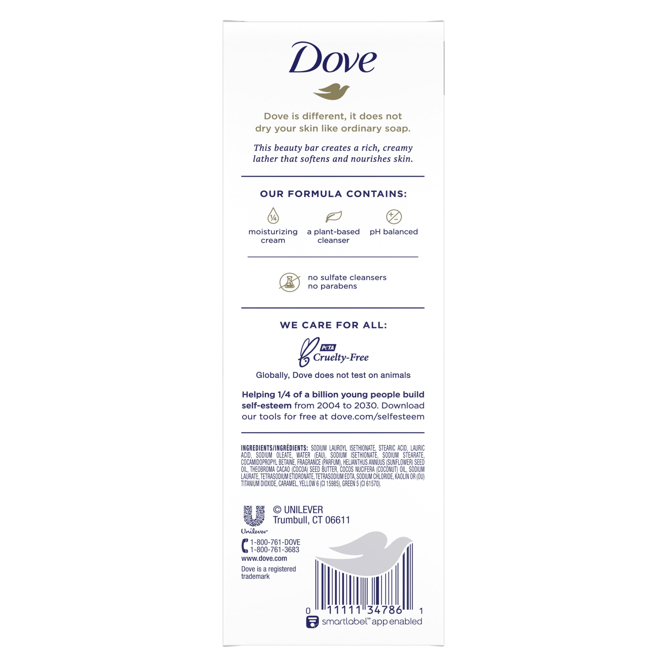 Dove soap online bar ingredients