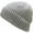 Light Gray, variant on Ribbed Beanie Thick Cuffed Ski Hat Skully Winter Ski Cap