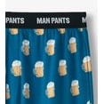 thumbnail image 6 of Little Blue House by Hatley Men's MAN PANTS Pajama Pants, Beer Mugs, Small, 6 of 7