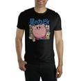 thumbnail image 1 of Kirby Food Kanji Black T-Shirt, 1 of 3