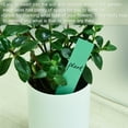 thumbnail image 5 of Unique Bargains PVC Plant Label Stakes 10 x 2cm Water Resistant for Garden Tag Green 100 Pack, 5 of 5