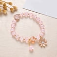 thumbnail image 4 of Soumake Bracelet Faux Crystal Exquisite Women Attractive Sunflower Bracelet for Gift, 4 of 8