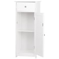 thumbnail image 6 of One Door Drawer Bathroom Cabinet Bathroom Storage Rack Wood Living Room Corner Stand Shelf, 6 of 9