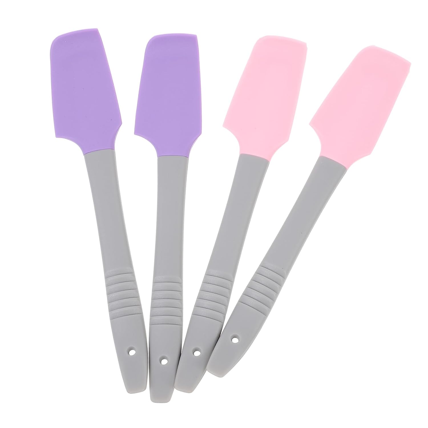 4pcs Wax Applicator Silicone Spoon Spatula Wax Sticks for Hair Removal Face Cleaning Tools