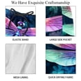 thumbnail image 4 of luoweisi Men's Beach Shorts Quick Dry Swim Trunks with Mesh Lining Dragonfly XL, 4 of 5