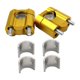 thumbnail image 5 of Elevadores de manillar genéricos para motocicleta, adaptador de manillar, fácil de instalar, ergonómico. Oro, 5 of 9
